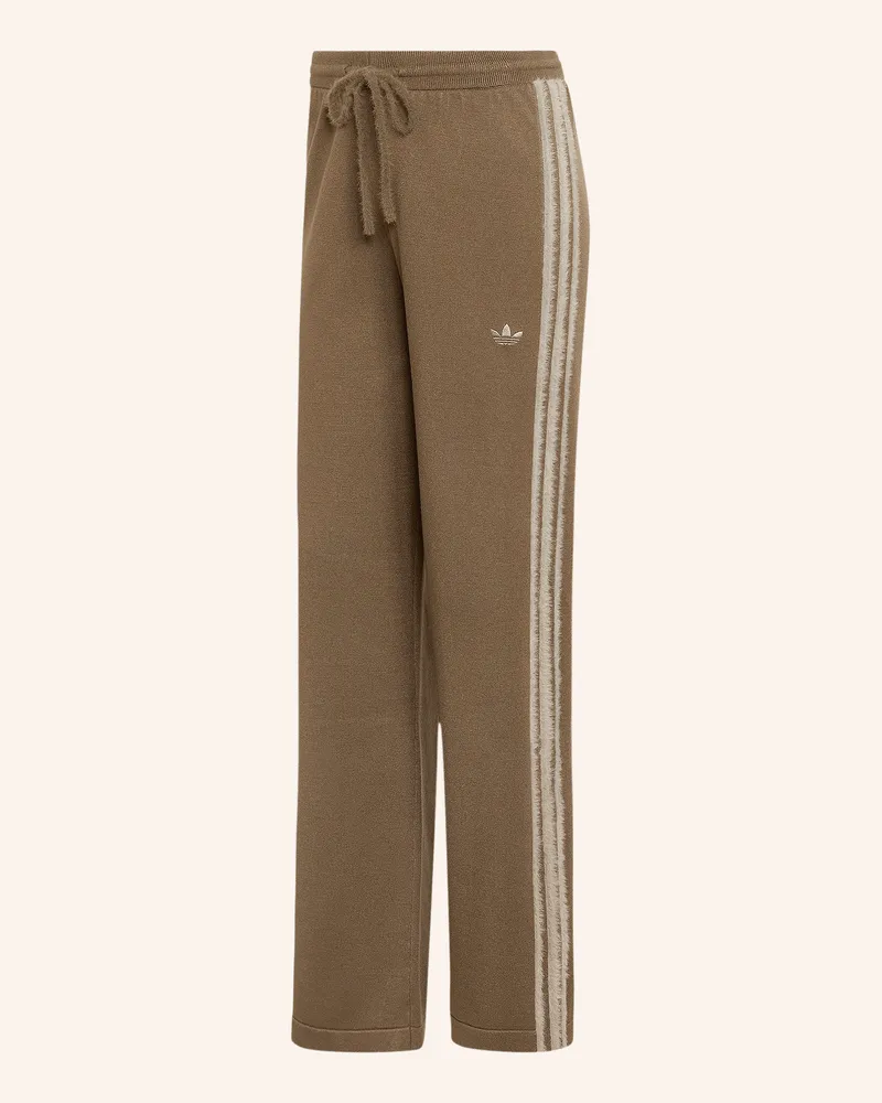 adidas Strickhose Firebird braun Braun