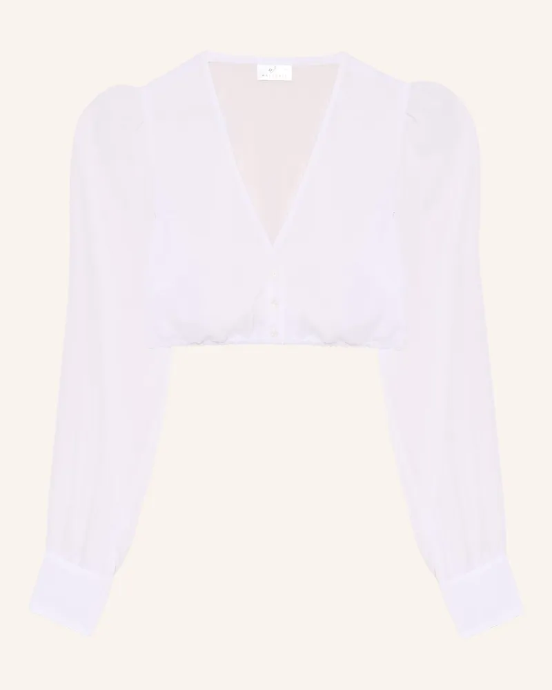 WALDORFF Dirndlbluse weiss Weiss
