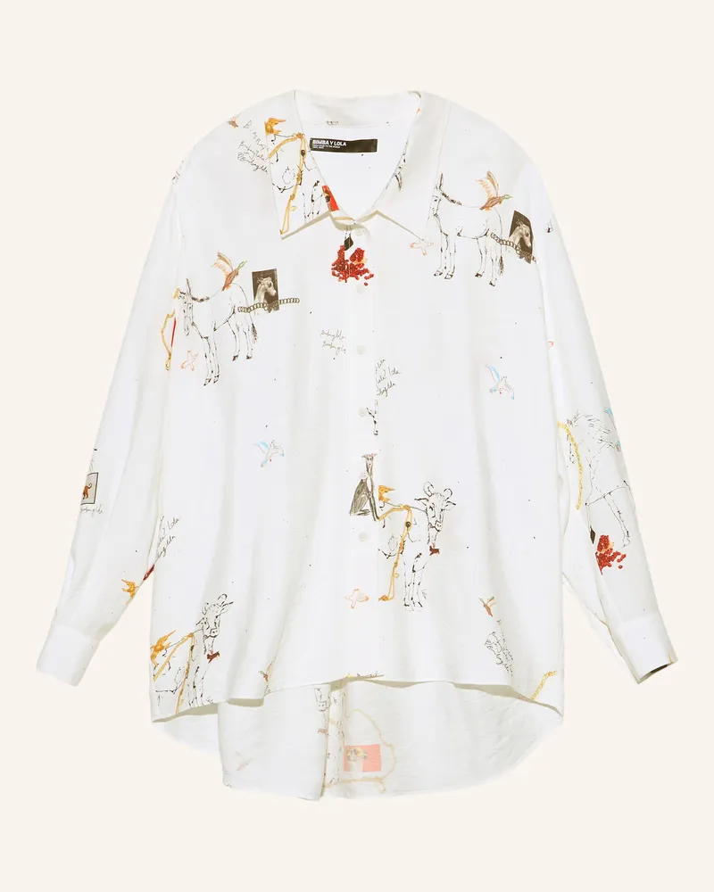 BIMBA Y LOLA Hemd orange Orange