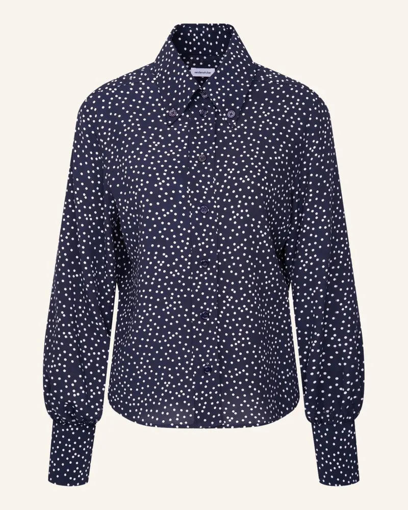 Seidensticker Hemdbluse Dunkelblau