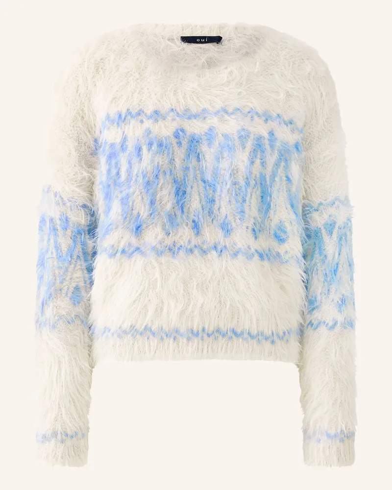Oui  Pullover weiss Weiss