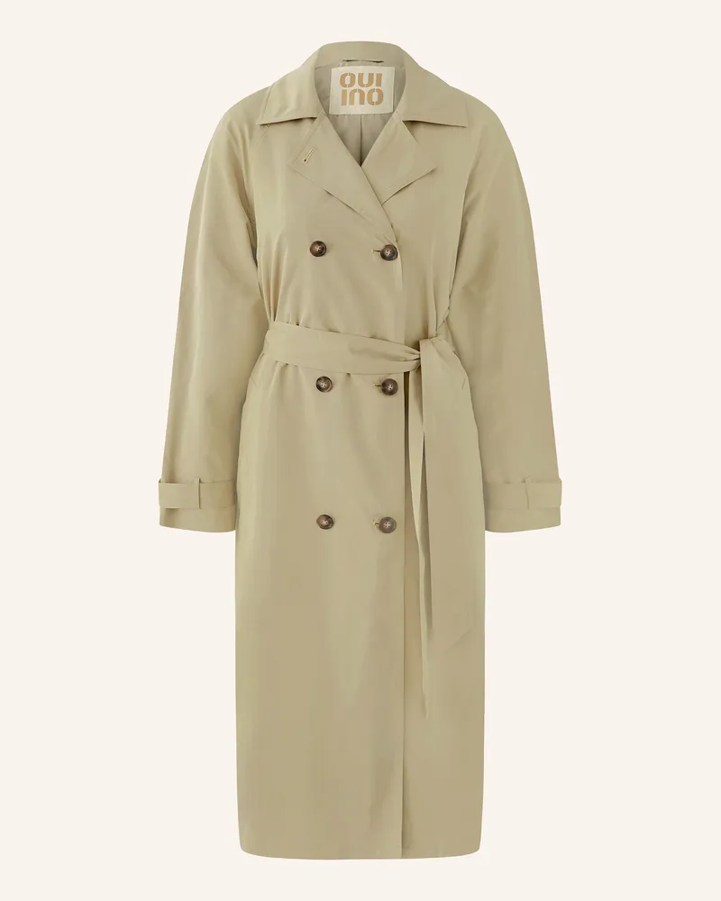 Oui  Trenchcoat Beige