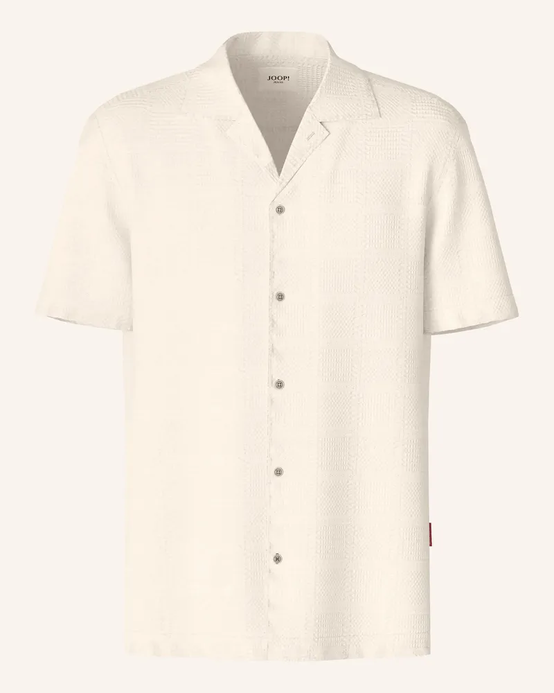 JOOP! Resorthemd Hanau Comfort Fit weiss Ecru