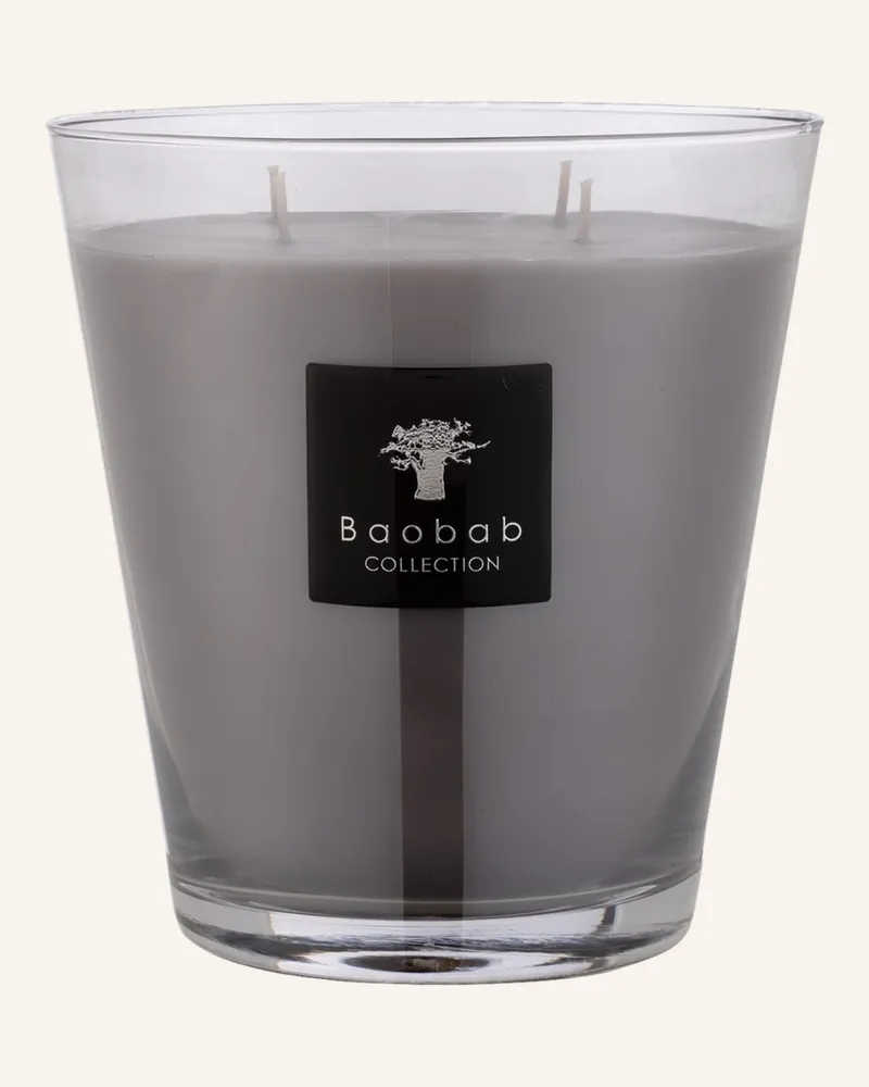 Baobab Collection Duftkerze WHITE RHINO Grau