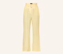 Paperbag-Hose gelb