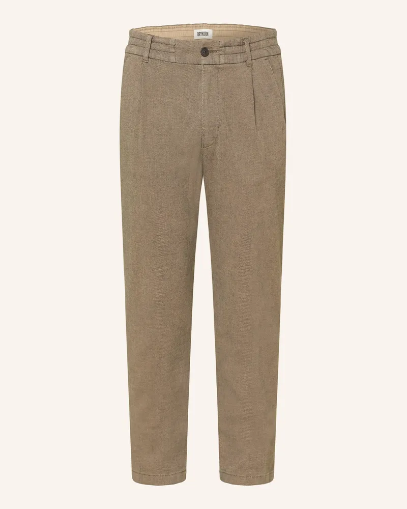 Drykorn Chino CHASY Extra Slim Fit Braun
