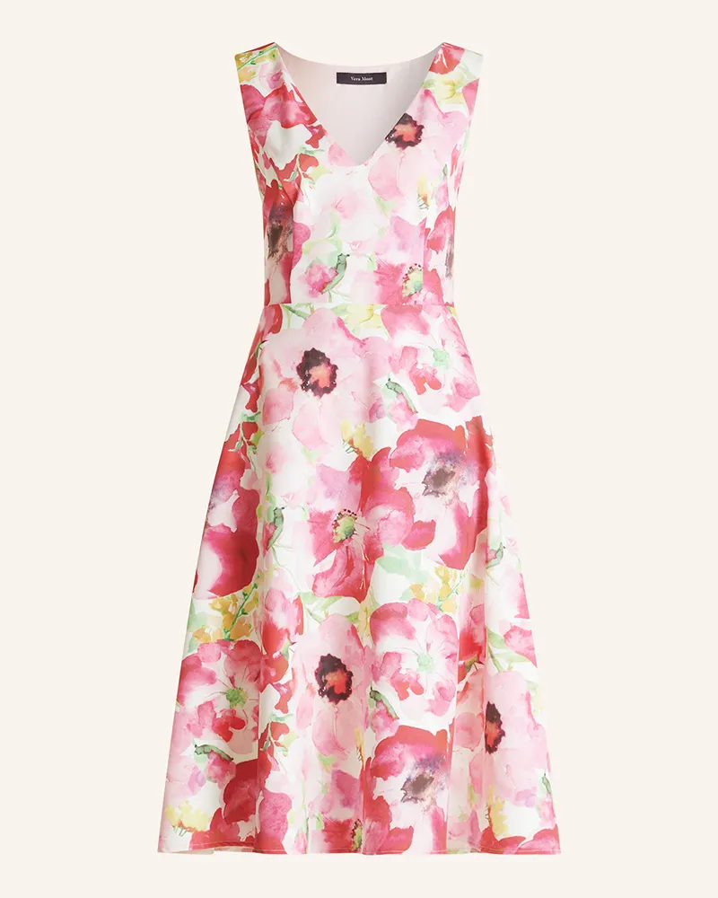 Vera Mont Cocktailkleid mit Cut-out Weiss