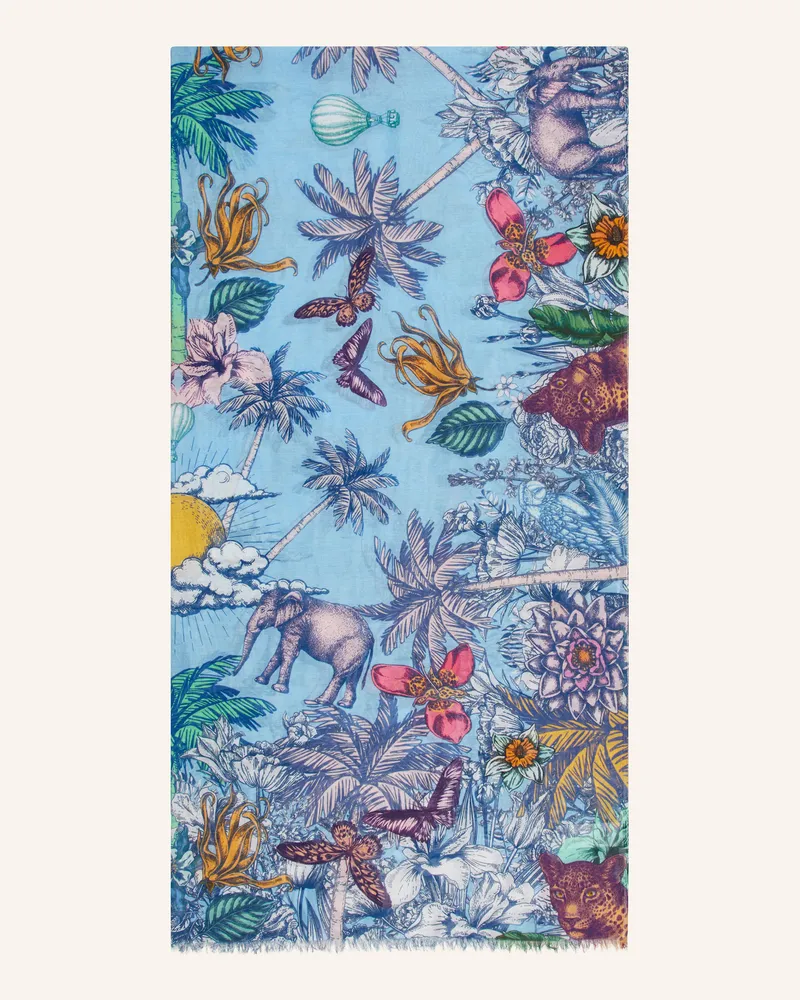 Codello Tuch JUNGLE Hellblau