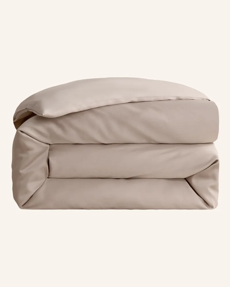 ROYFORT Bettbezug BAUMWOLLE Taupe