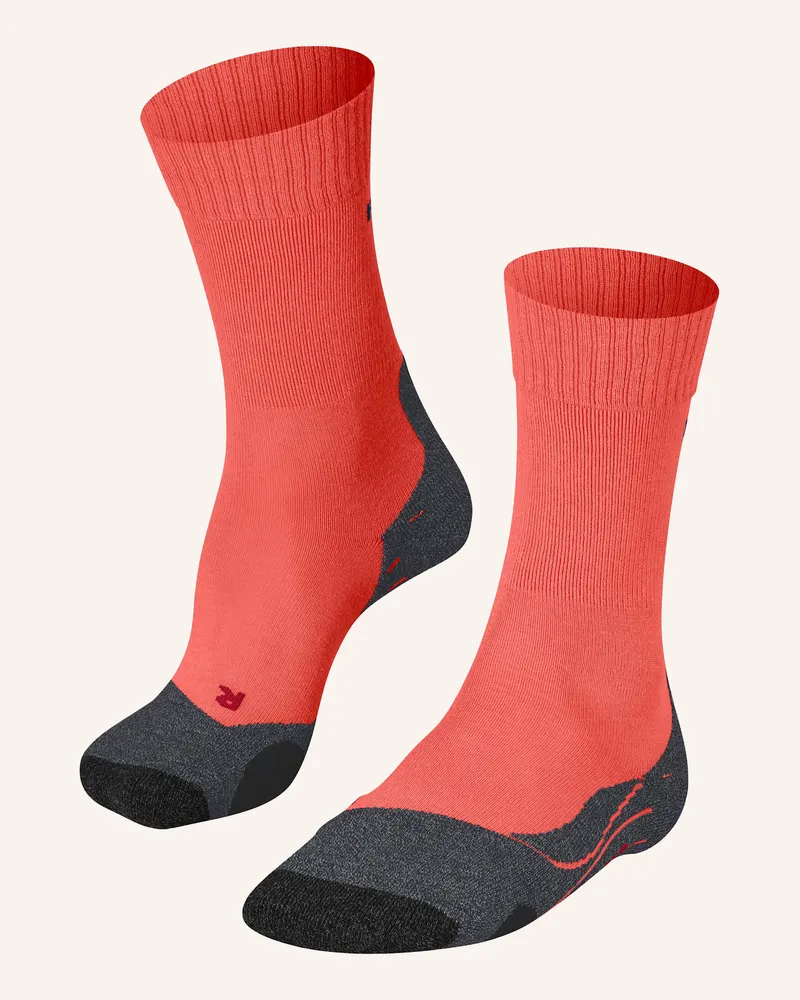 Falke Trekking-Socken tk2 Mit Merinowolle rot 8017