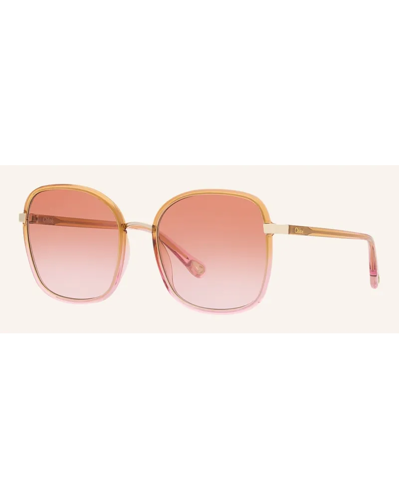 Chloé Sonnenbrille Ch0031s Gelb