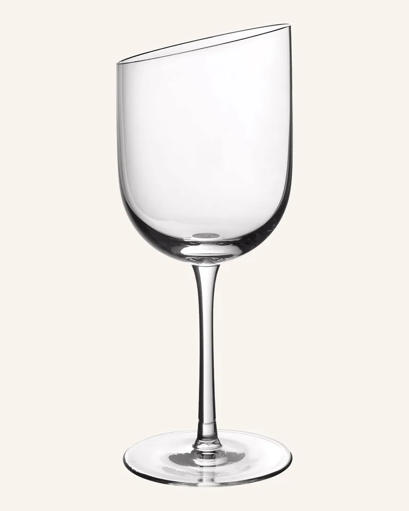 Villeroy & Boch Rotweinkelch, Set 4tlg. Newmoon transparent Weiss
