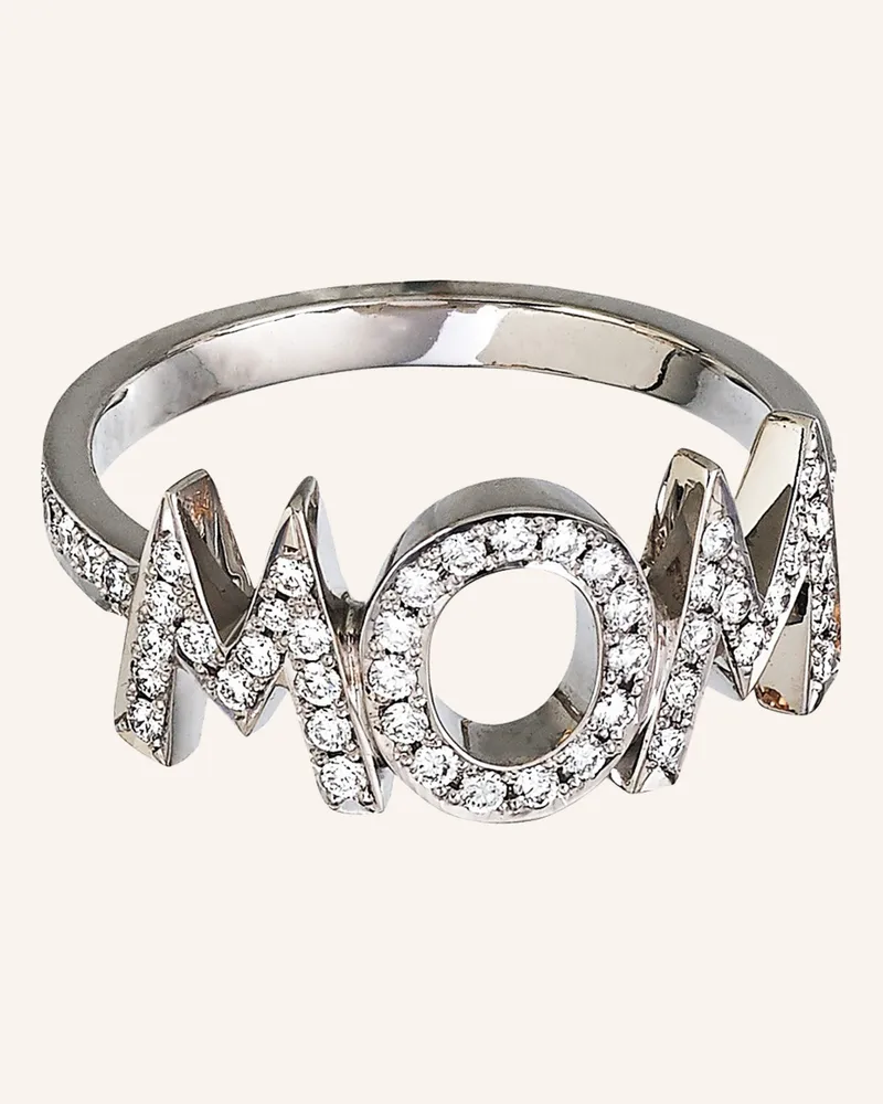 CADA Ring Xl Wow silber Weissgold