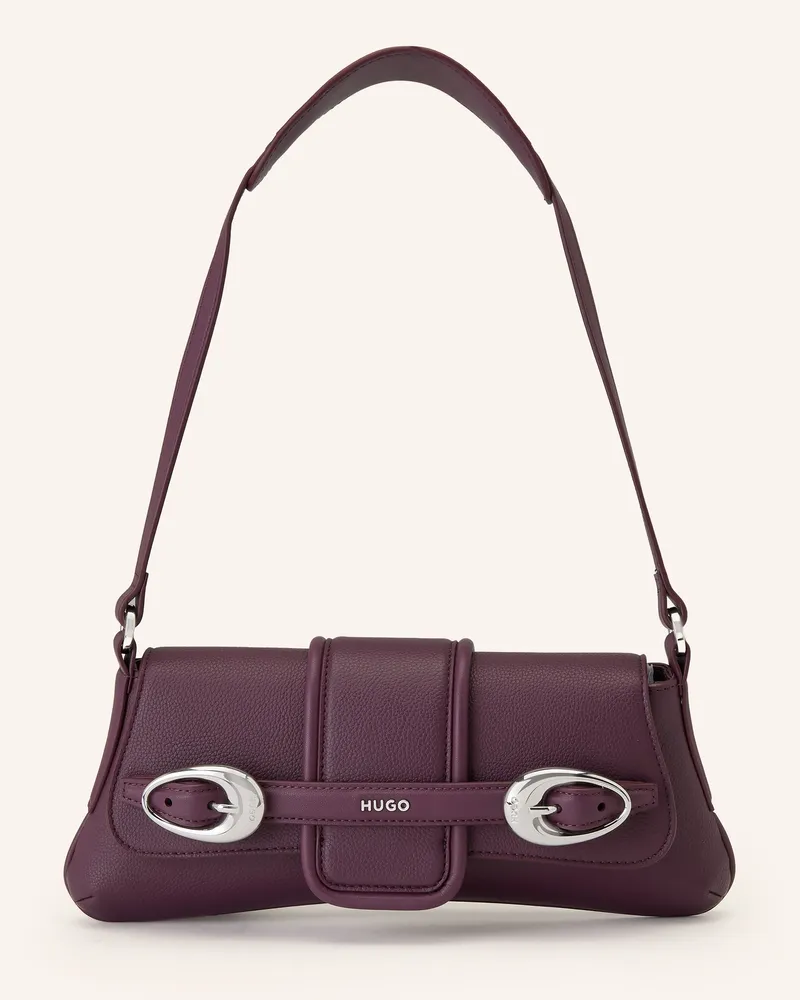 HUGO BOSS Schultertasche Jaina lila Dunkellila