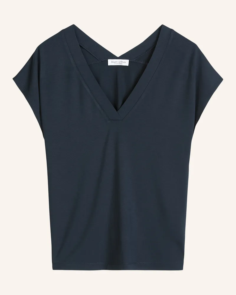 Marc O'Polo Bluse blau Dunkelblau