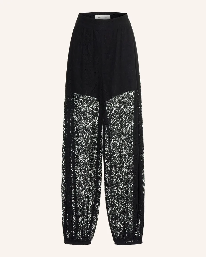 Part Two Spitzenhose Dechenpw schwarz Schwarz