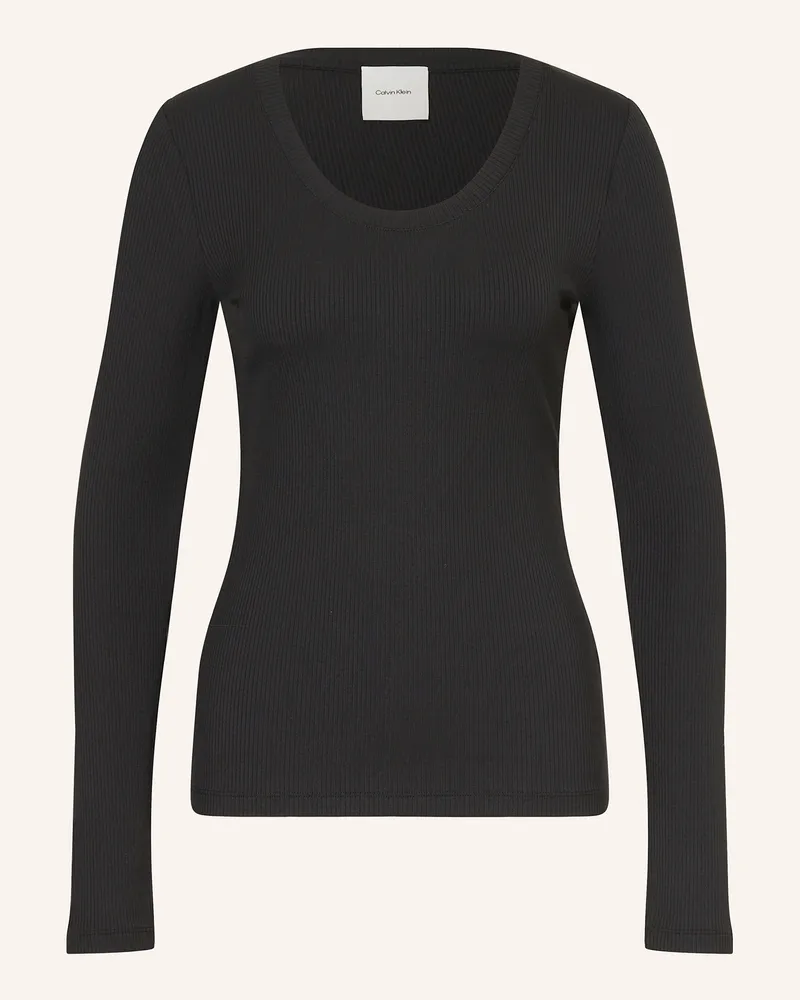 Calvin Klein Longsleeve Schwarz