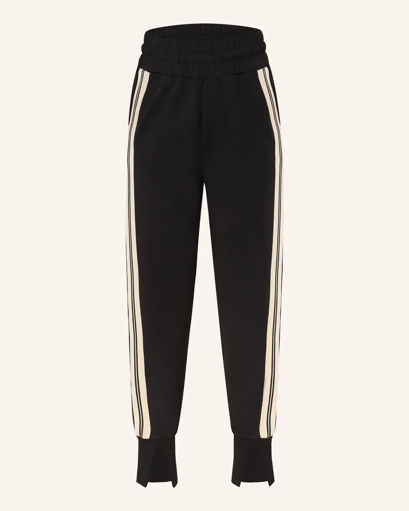 10Days Sweatpants mit Galonstreifen Schwarz