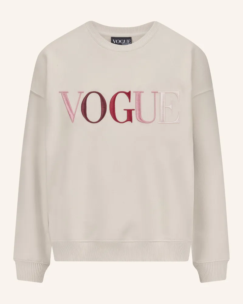 VOGUE Collection Sweatshirt Ecru