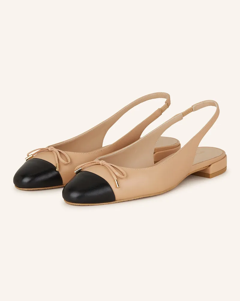 Stuart Weitzman Slingballerinas Beige