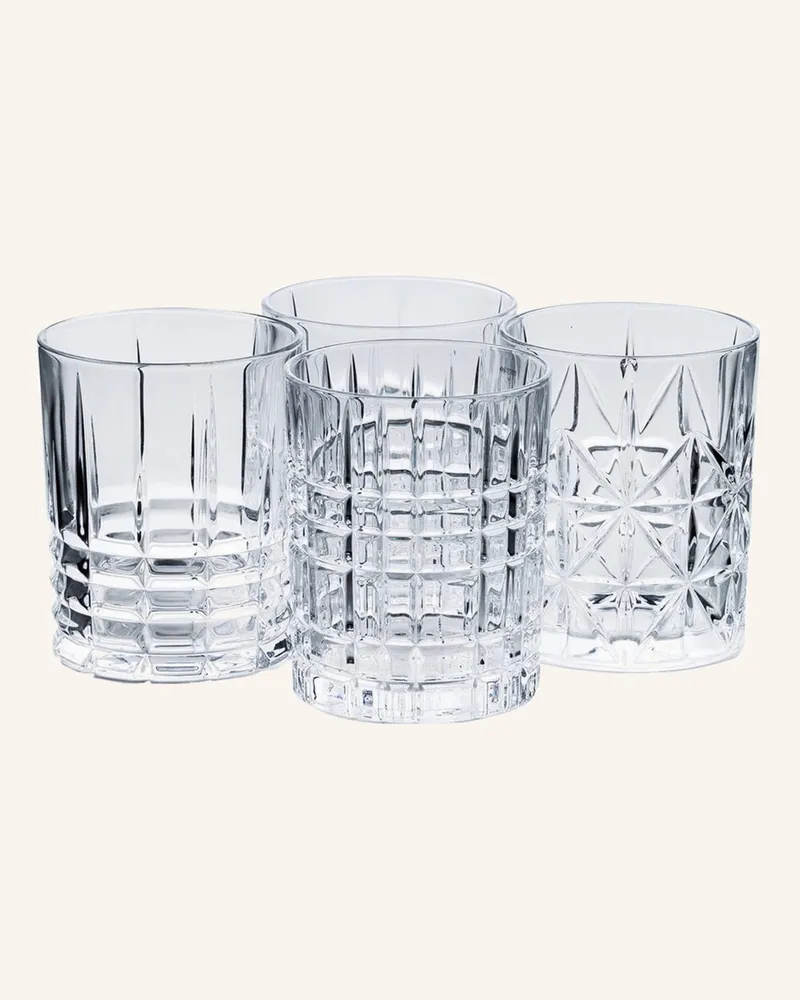 Nachtmann 4er-Set Bechergläser Highland transparent Transparent