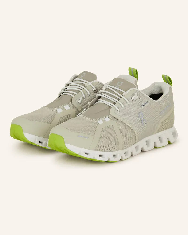 ON Sneaker CLOUD 5 WATERPROOF Hellgrün