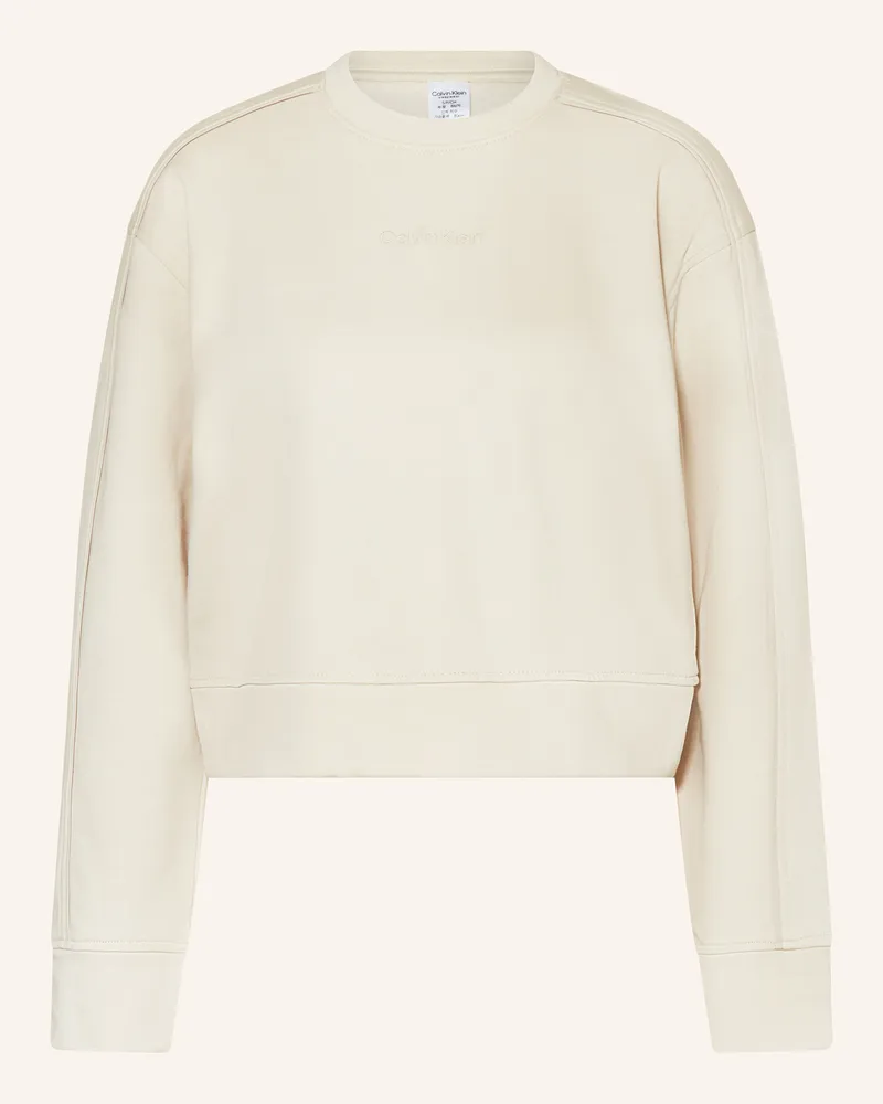 Calvin Klein Lounge-Sweatshirt Hellbraun