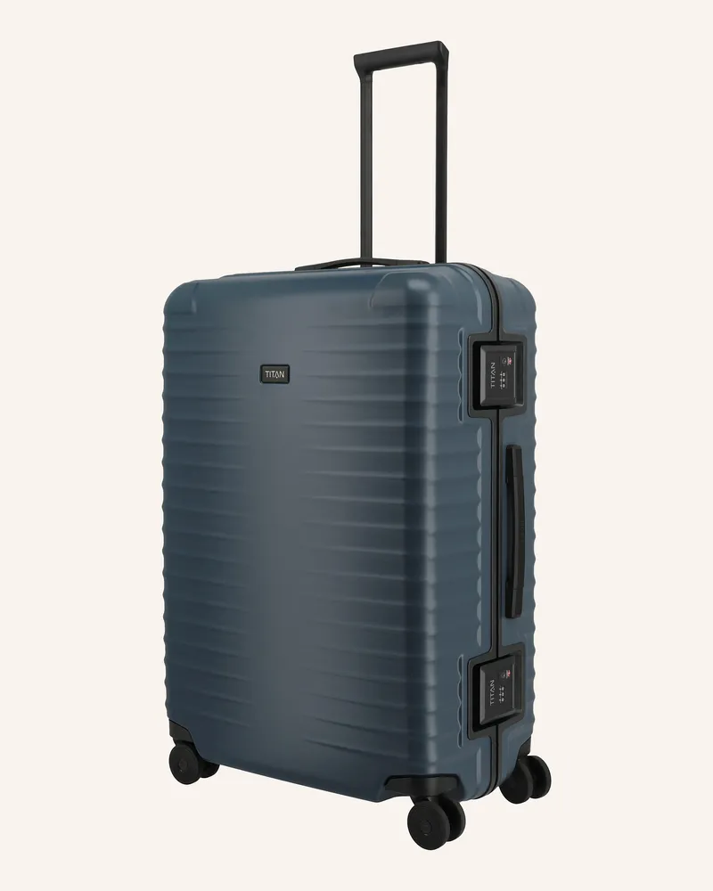 Titan Trolley Overseas L blau Blau