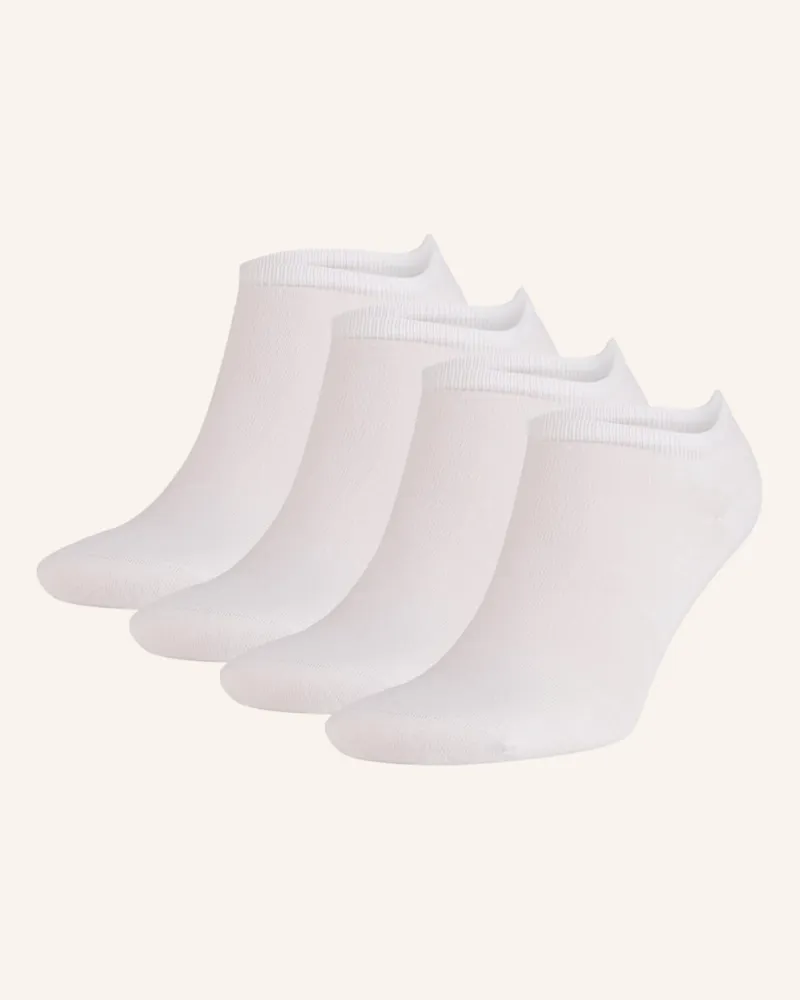 Tommy Hilfiger 4er-Pack Sneakersocken weiss 002