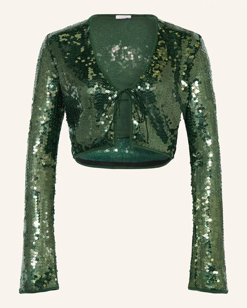 Oséree Bolero Mit Pailletten gruen Grün