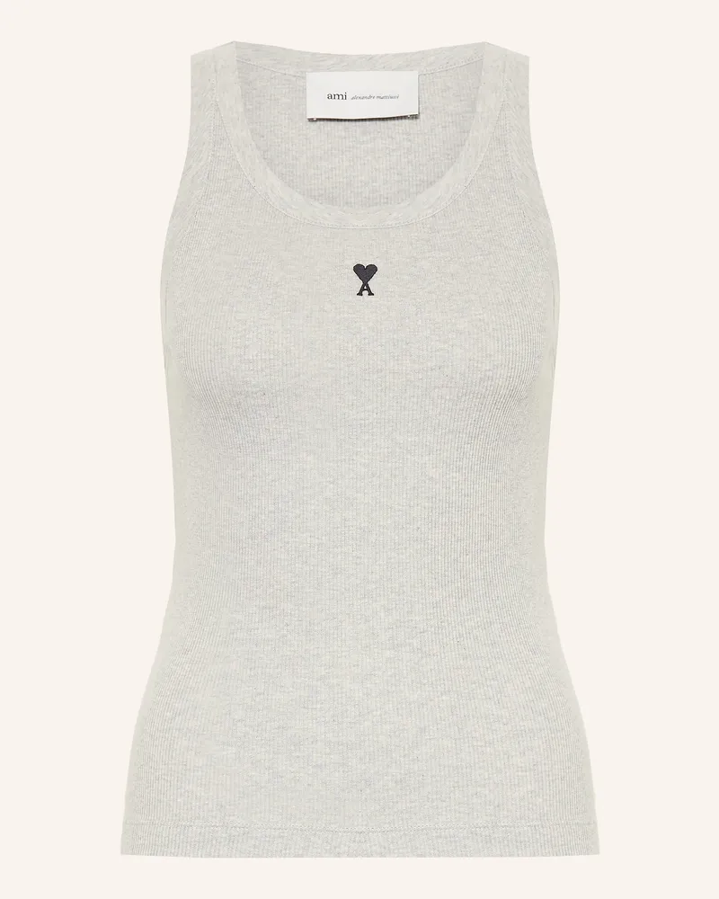 AMI Paris Top grau Hellgrau
