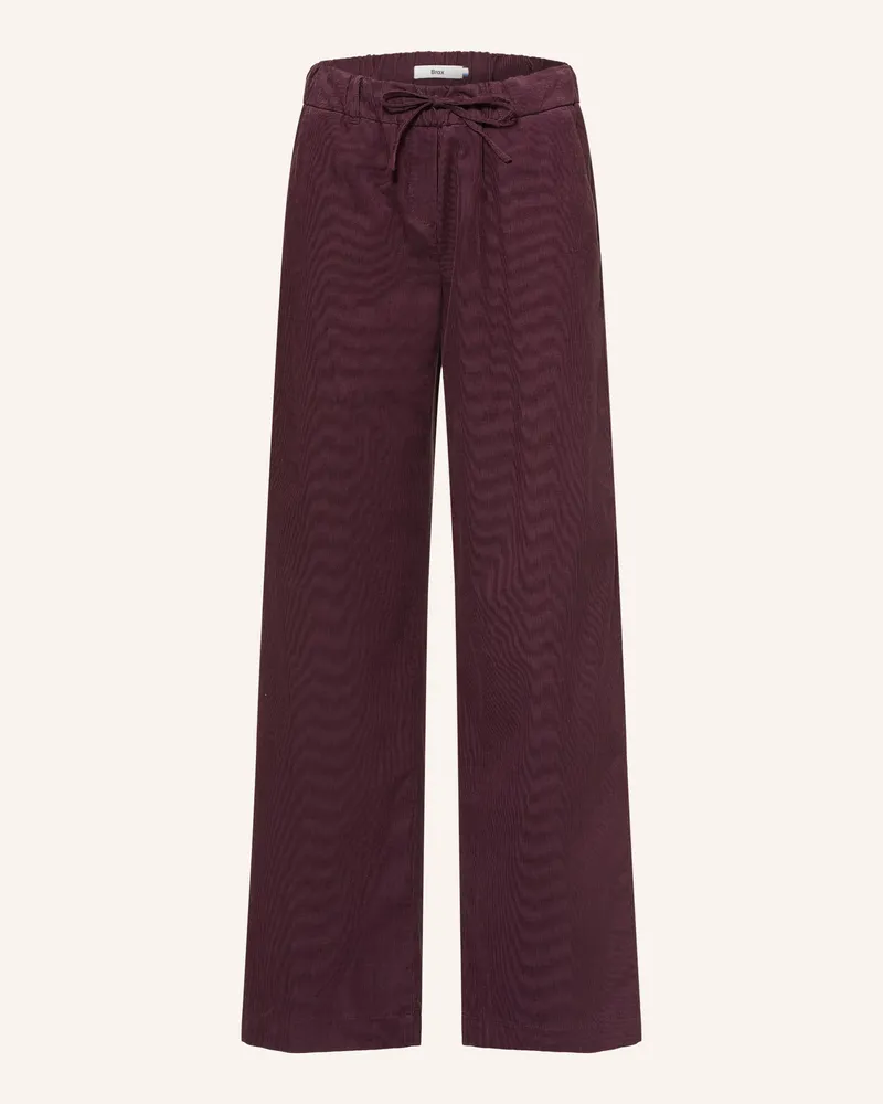 Brax Cordhose Maine rot Dunkelrot