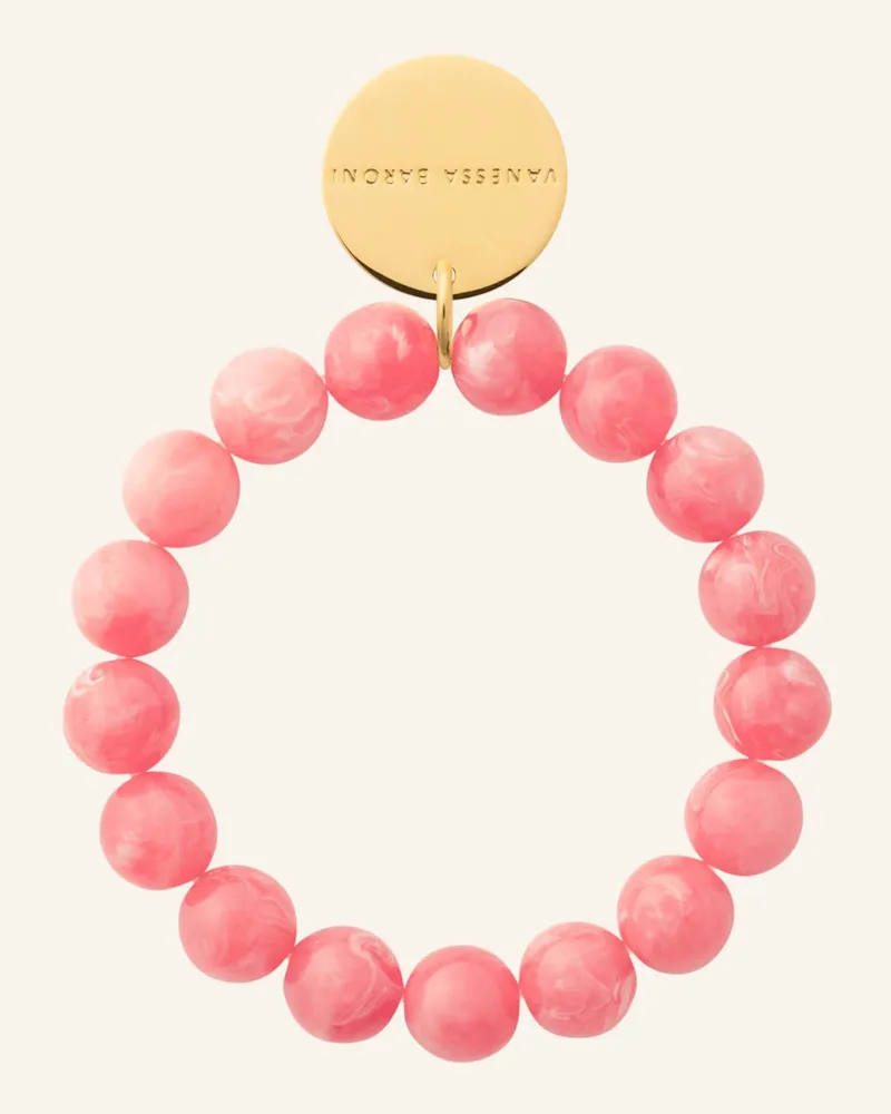 Vanessa Baroni Armbänder Mini Beads Flex Bracelet Watermelon Marble By Glambou gold Gold