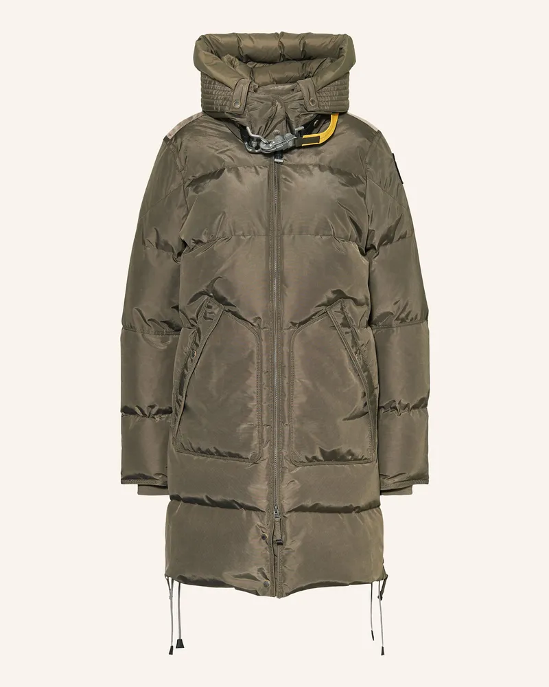 Parajumpers Daunenmantel LONG BEAR mit abnehmbarer Kapuze Khaki