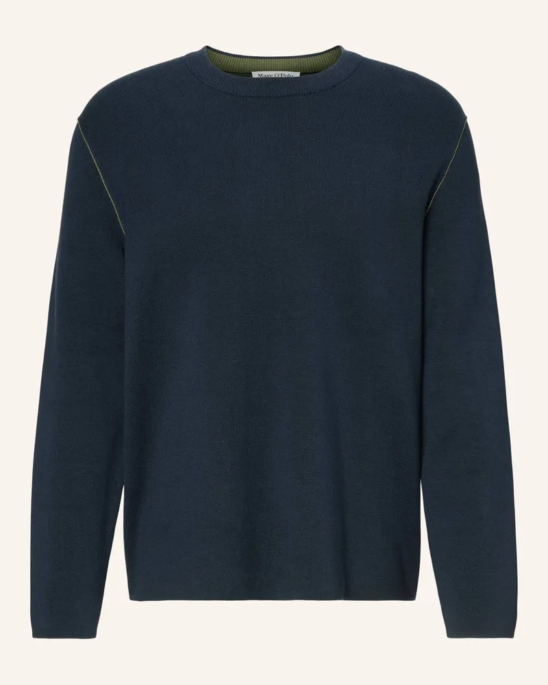 Marc O'Polo Pullover blau Dunkelblau