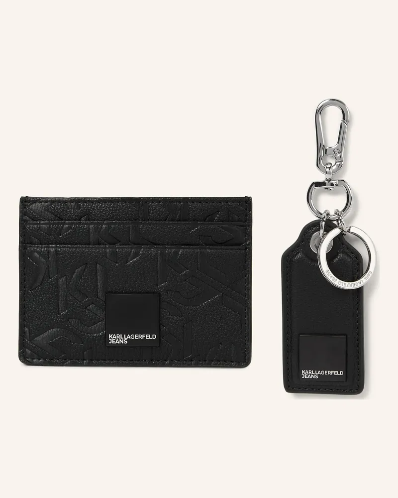Karl Lagerfeld Kartenetui schwarz Schwarz