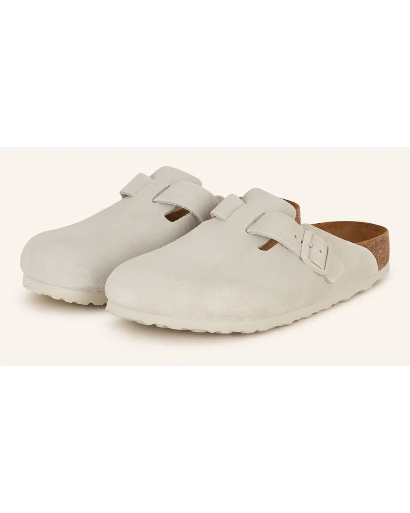 Birkenstock Pantoletten BOSTON - WEISS Weiss