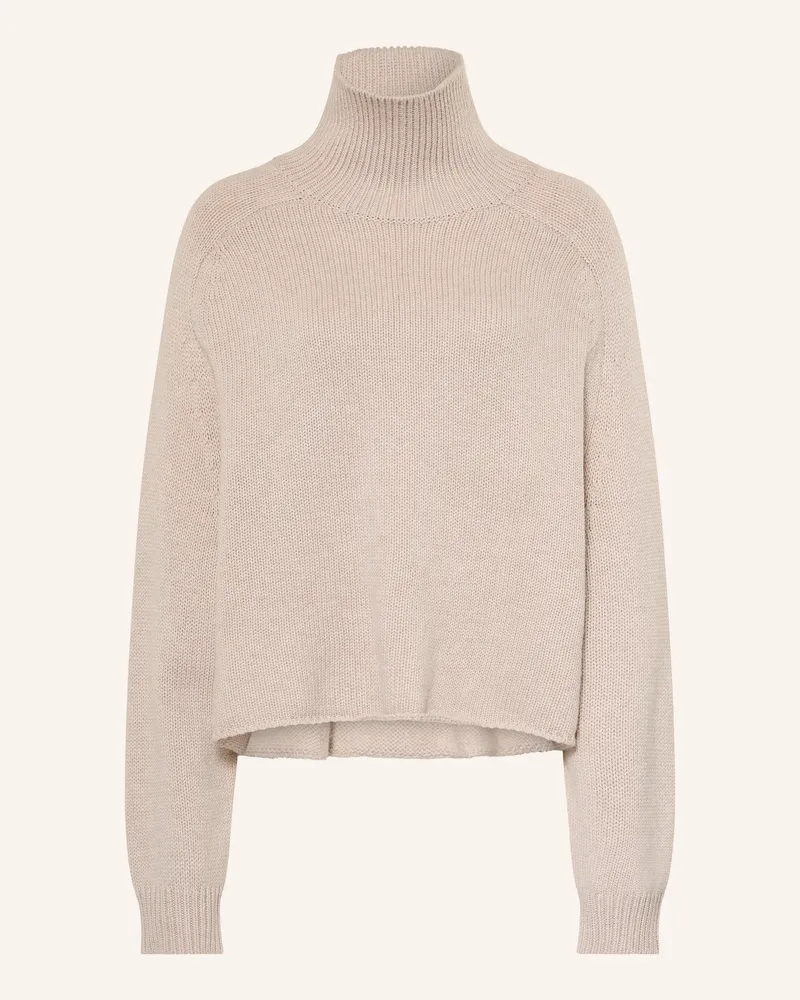 Juvia Rollkragenpullover Rike beige Hellbraun