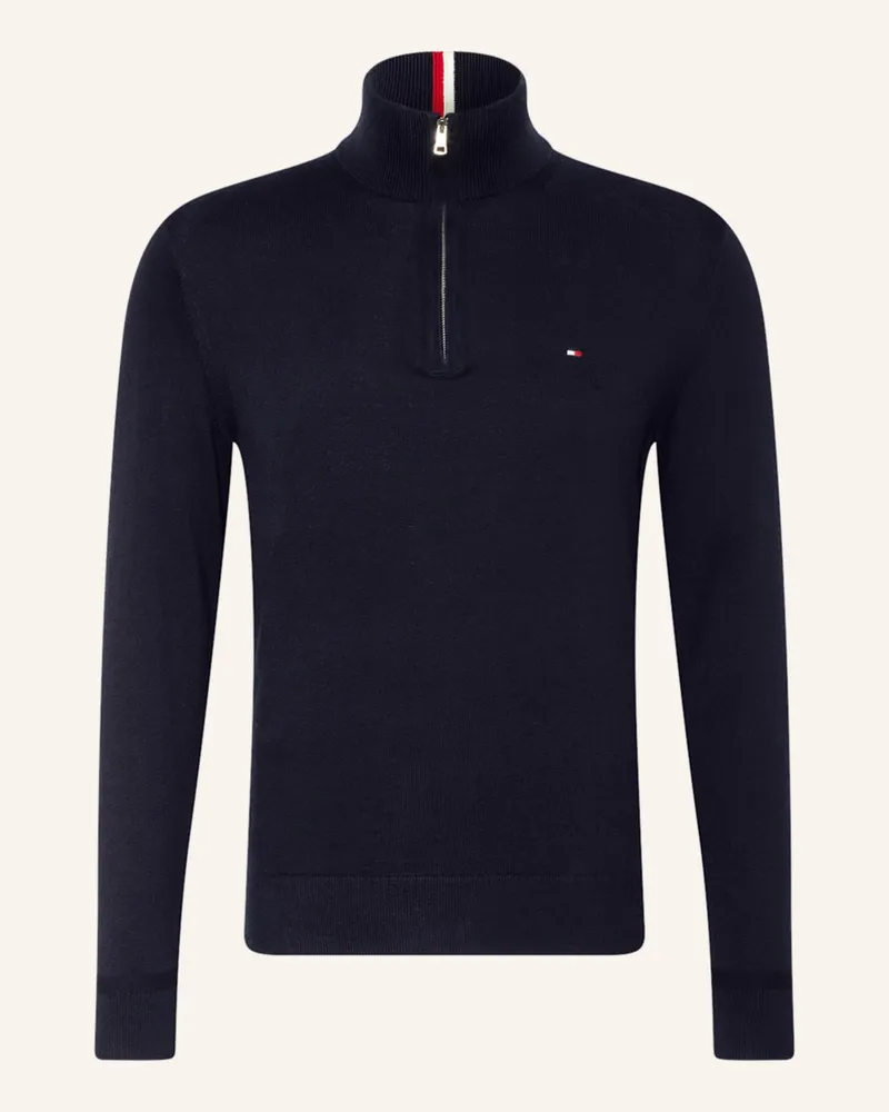 Tommy Hilfiger Troyer blau Dunkelblau