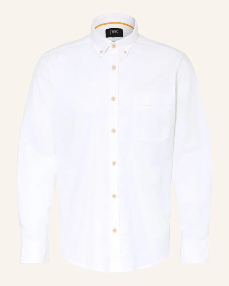 Camel Active Hemd Comfort Fit Weiss