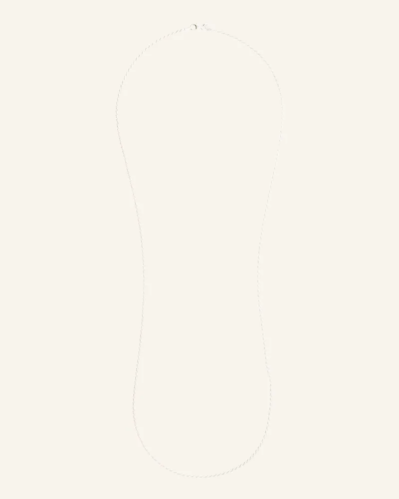 POMPIDOU Halsketten MINI RUBY LONG by GLAMBOU Silber