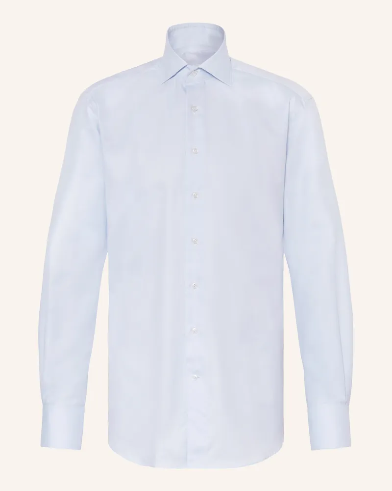 Artigiano  Hemd Fitted Fit Hellblau