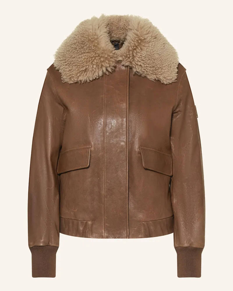Belstaff Lederjacke KNOX Cognac
