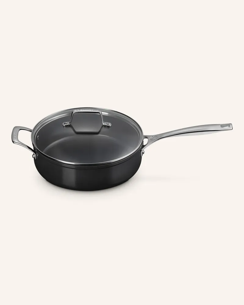 Le Creuset Aluminium Sauté-Pfanne Essential schwarz No