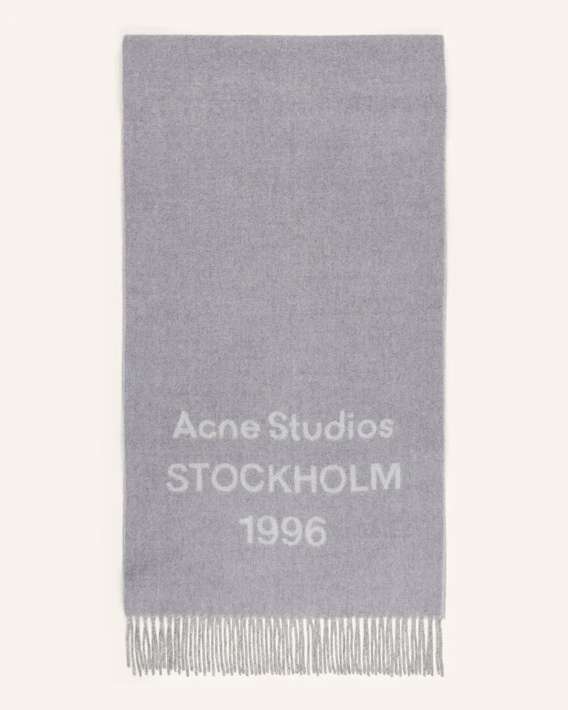 Acne Studios Schal grau Grau
