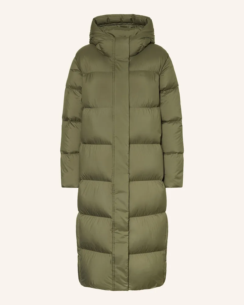 Tommy Hilfiger Daunenmantel gruen Oliv