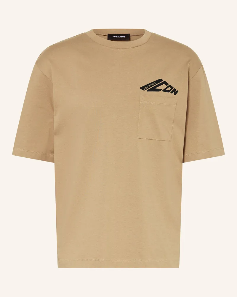 Dsquared2 T-Shirt Khaki