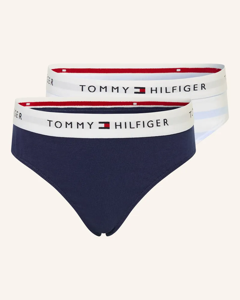 Tommy Hilfiger 2er-Pack Slips blau Dunkelblau