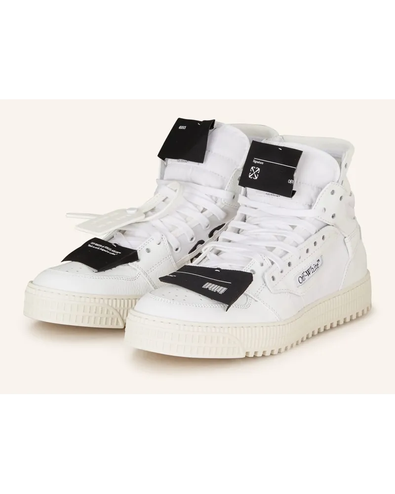 OFF-WHITE Hightop-Sneaker 3.0 OFF-COURT Weiss