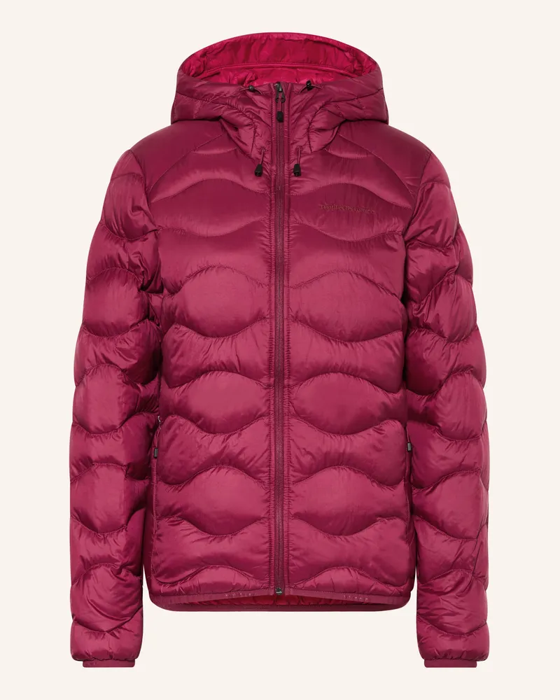 Peak Performance Lightweight-Daunenjacke HELIUM Dunkelrot